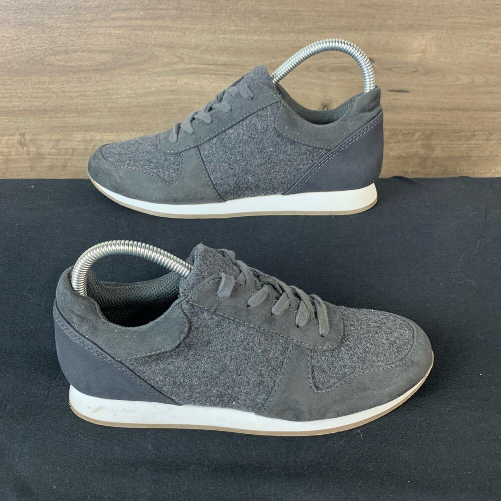 So Womens Womens Sneakers Grey Flannel Flash Lace Up Size 7 M
